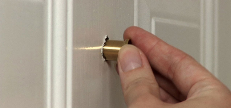 peephole door repair in Coronado