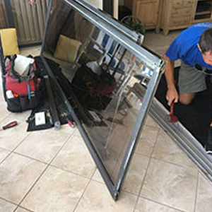 sliding glass door frame repair Coronado
